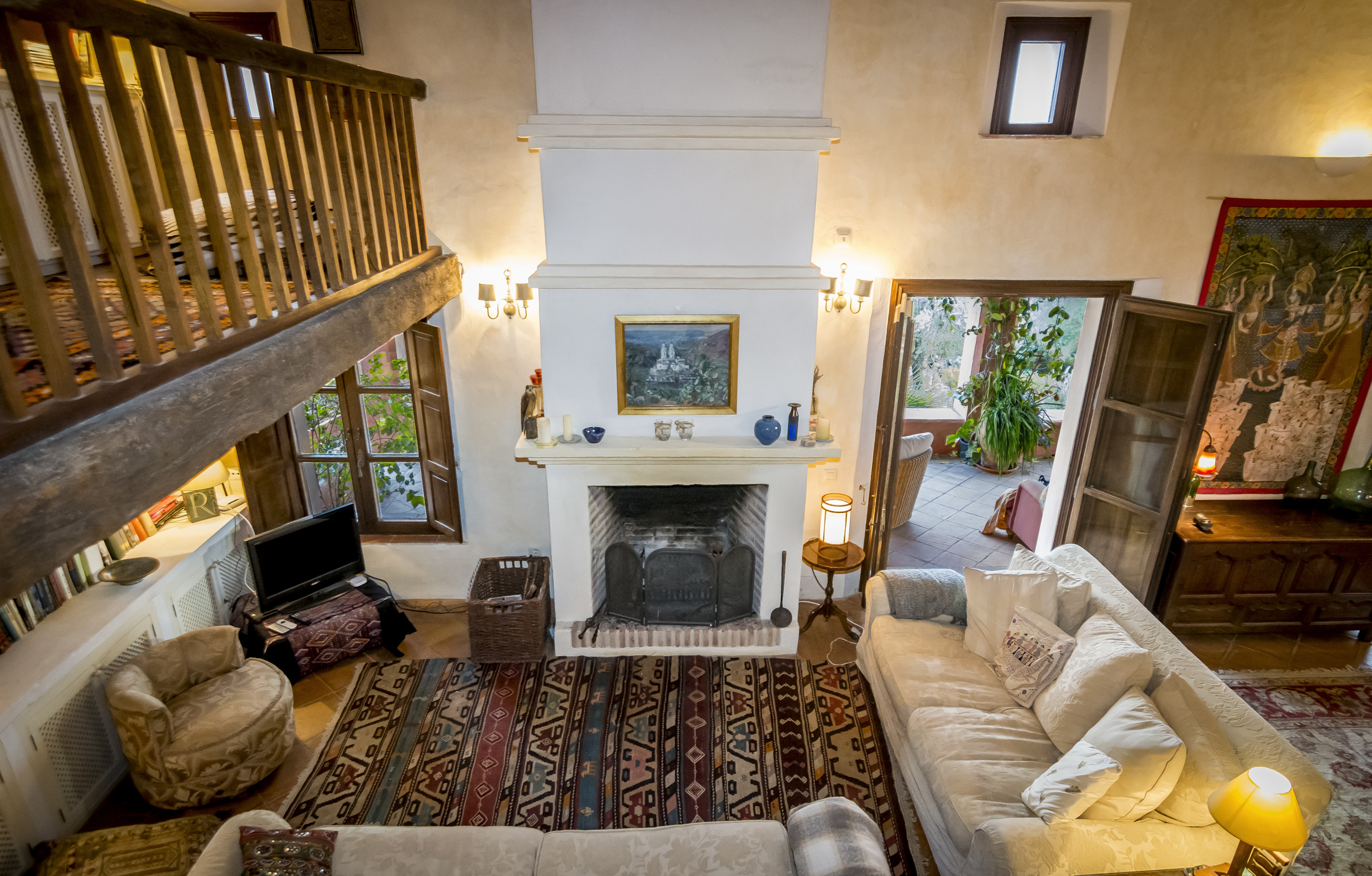 The living spaces are comfortable